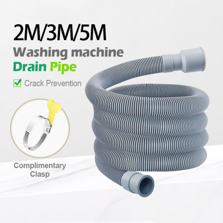 Universal 20MM Washing Machine Drain Hose - 5/8/10M Options