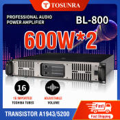 TOSUNRA BL-800 PURE COPPER POWER AMPLIFIER 600W*2