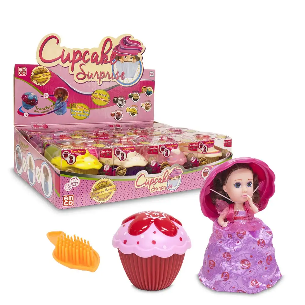 cupcake surprise princess doll