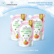 Cottoncare™ Baby Bottle Wash & Nipple Cleanser, Natural Hypoallergenic