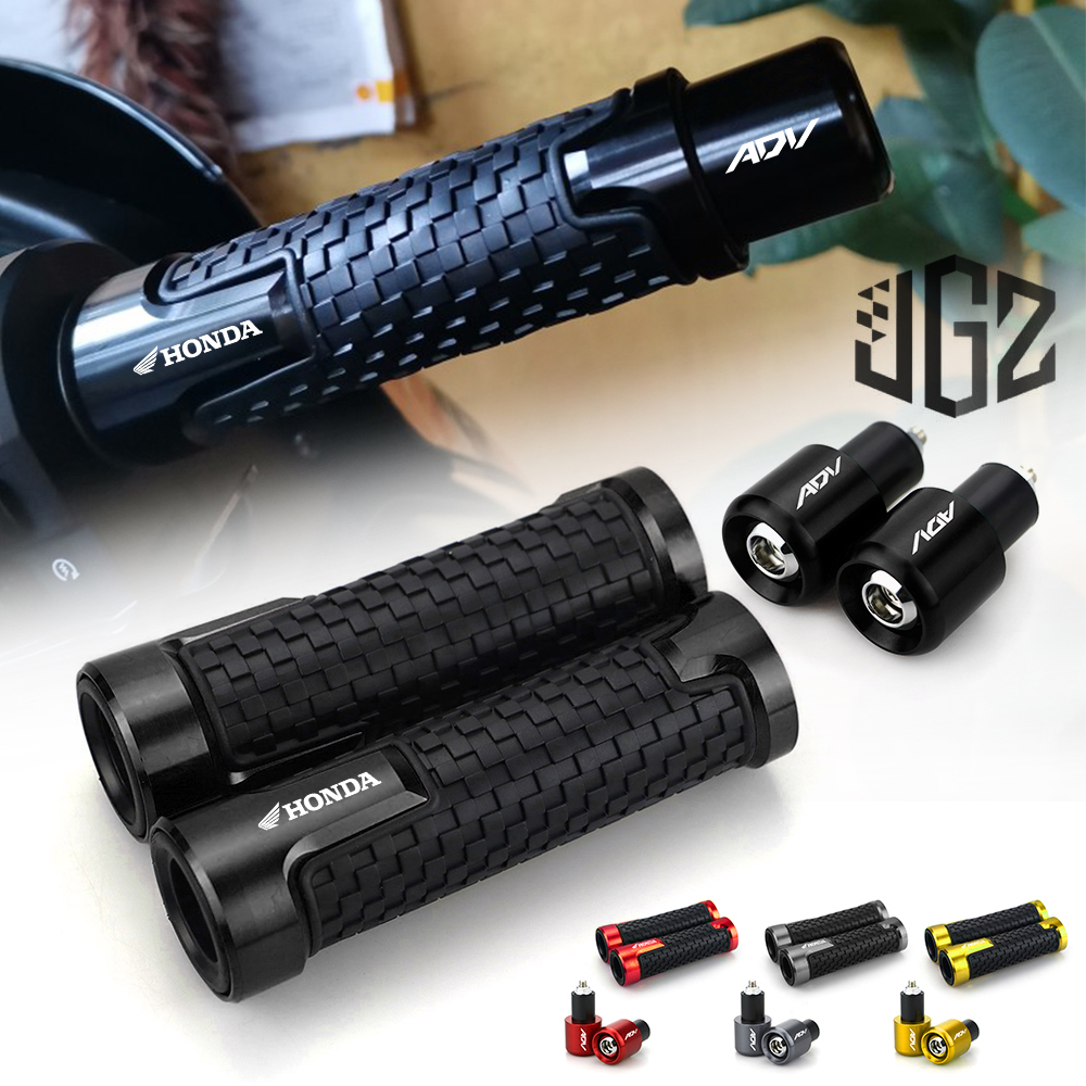 for HONDA ADV150 ADV 160 Hand Grip with Bar End Plugs