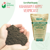 KAHARIAM FARMS' Organic Vermicast for Urban Gardening