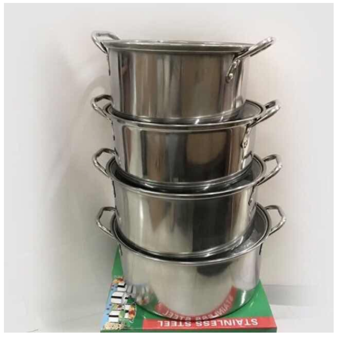 Stainless Steel Stock Pots Steamer 4 in 1