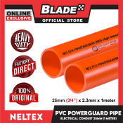 Neltex PVC Powerguard Pipe  25mm x 1meter Electrical Conduit