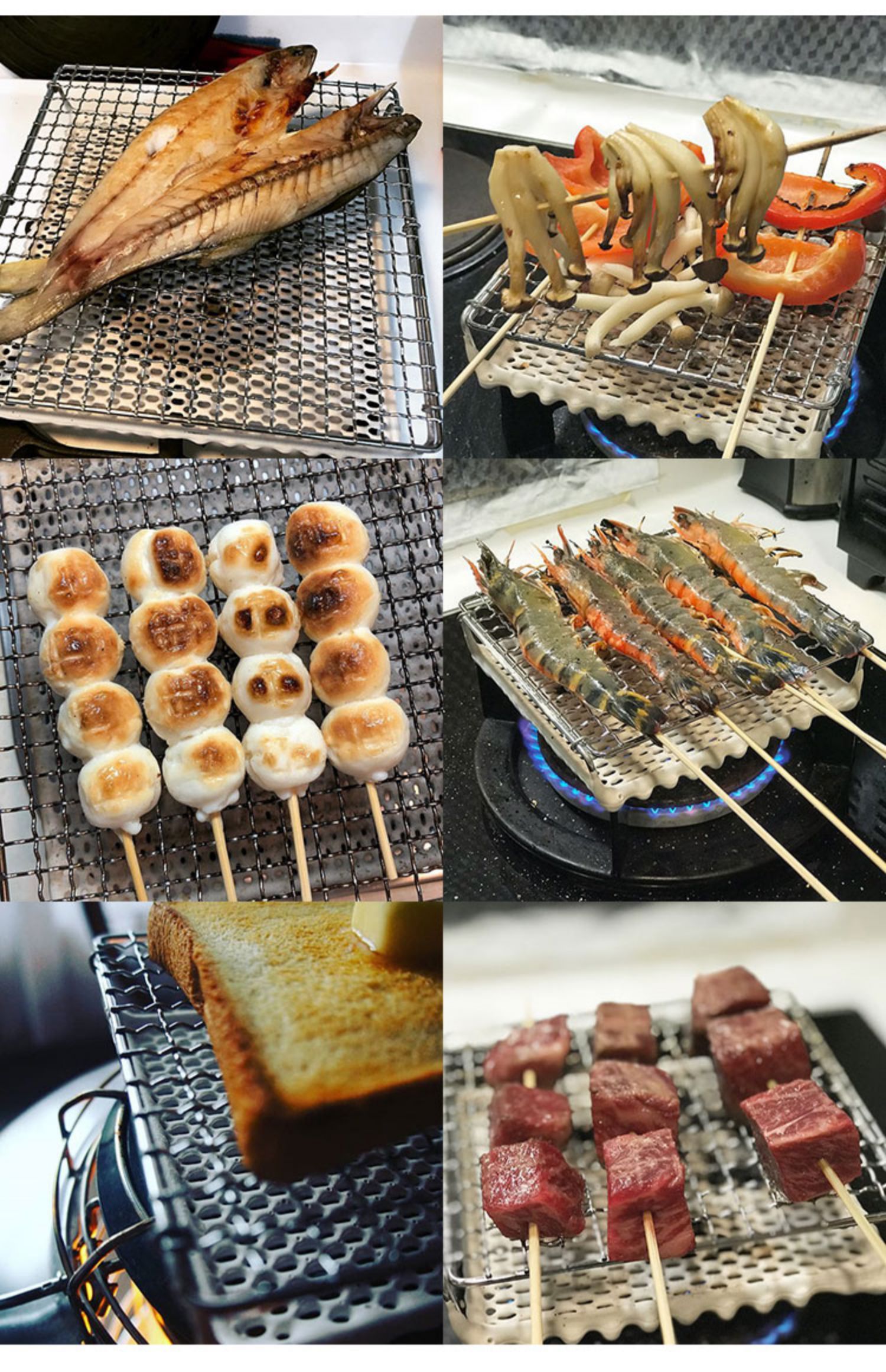 Japan Imported Ceramic Grill Direct Fire Japanese Toaster Toast Grill for Gas  Stove Grilled Fish Rack - AliExpress