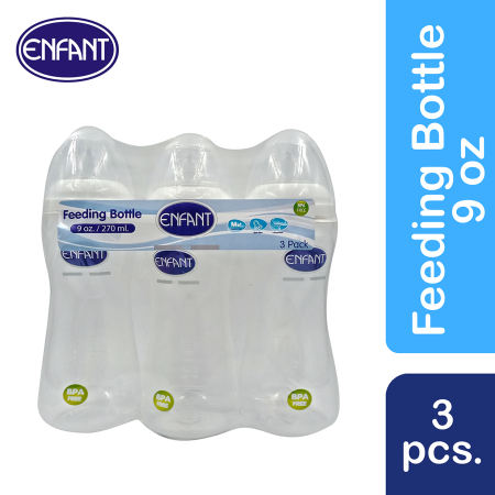 ENFANT Baby Feeding Bottle 8/ 9 oz BPA FREE -