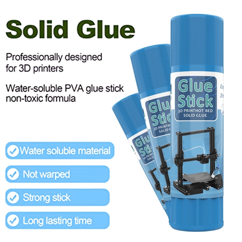 3D Printer Glue Sticks PVP Adhesive Glue for Hot Bed Print Special Solid  Glue