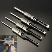 HSS Square Hole Drill Bit Set for Woodworking