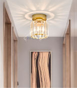 Elegant Crystal Mini Chandelier Ceiling Light for Various Spaces