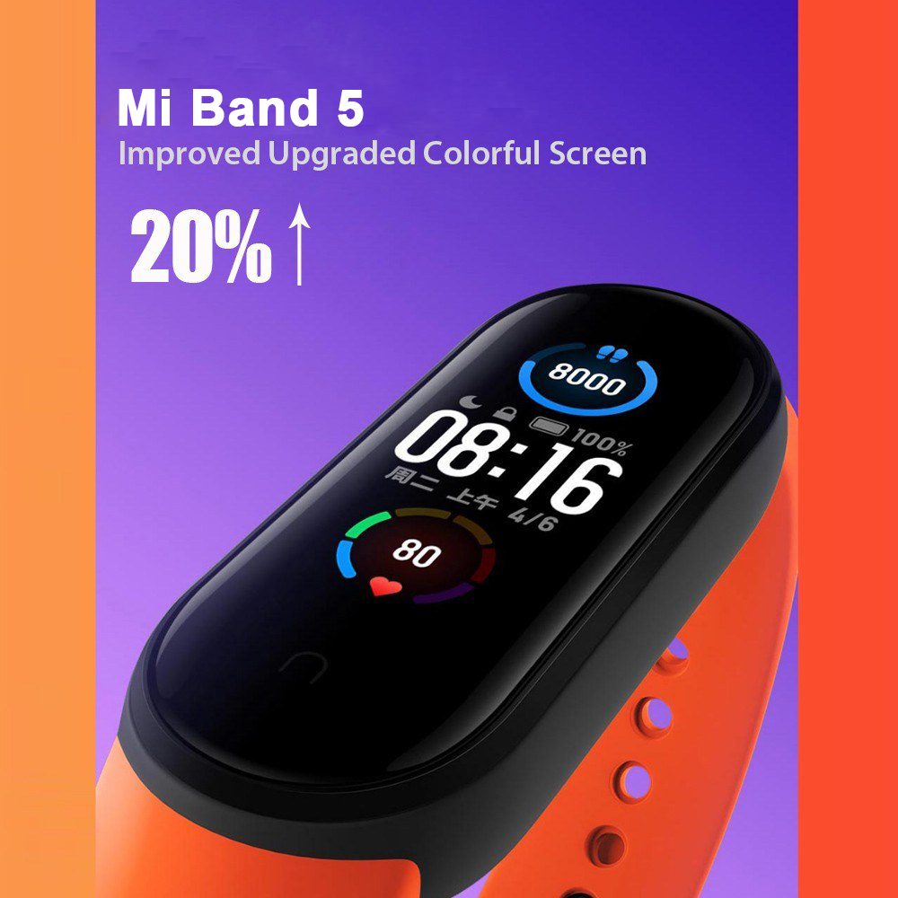 NEW Mi Band 6 Fitness Tracker AMOLED 5ATM Bluetooth Version 5.0 Control AI  Voice Assistant with Heart Rate Sleep Step Swim Sport Monitor APP with  Female Health Mode Smartwatch | Lazada PH
