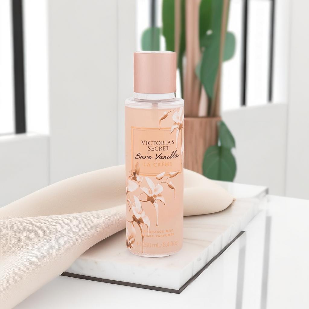 VICTORIA'S SECRET Perfume Body Mist 250ml Oil Based Fragrance Long Lasting  Scent Inspire Bare Vanilla LA CREME