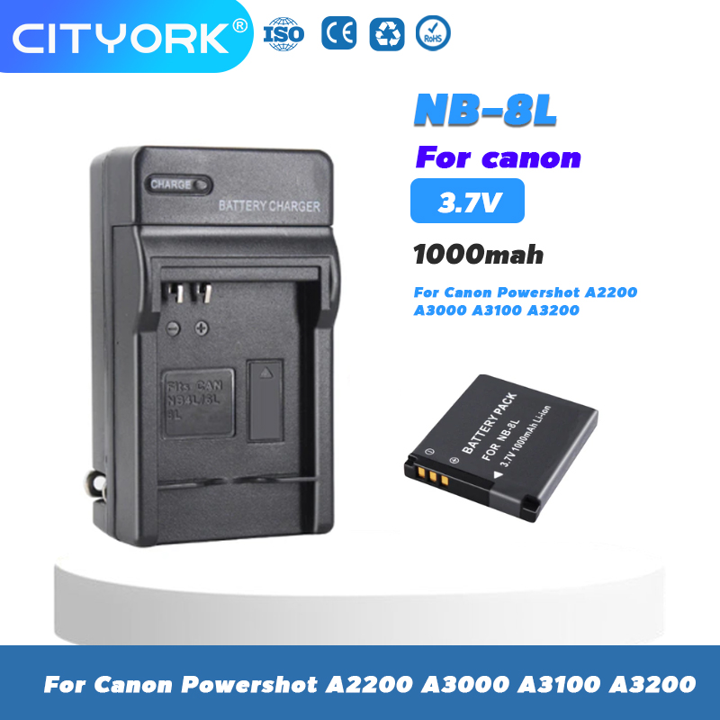 Batteria compatibile con Canon PowerShot A3300 IS Li-ion 3.7V 680mAh - NB- 11L
