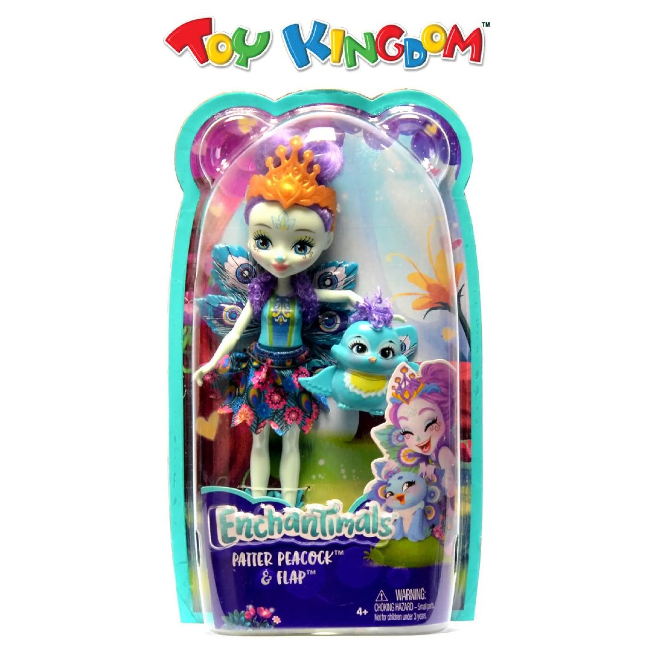 enchantimals patter peacock and flap