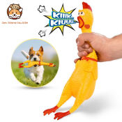 Screaming Chicken Squeeze Toy - Fun Decompression Tool for Pets