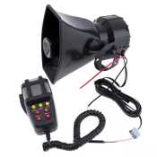 KXYIN DANCI 100W Car Siren with Mic and Speaker