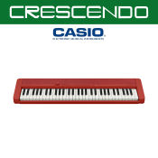 Casio CT-S1 Series 61 Keys Keyboard in Red