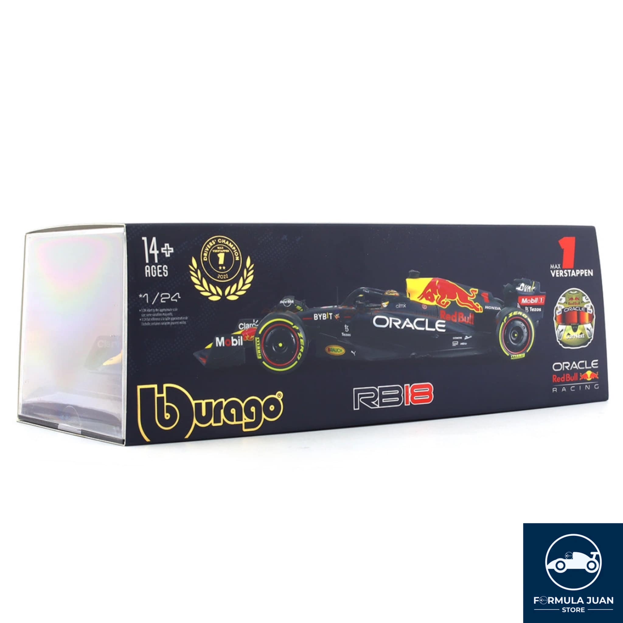 Printify 2022 Red Bull RB18 Formula 1 Hoodie - Verstappen & Perez | F1 merch Light Blue / XL
