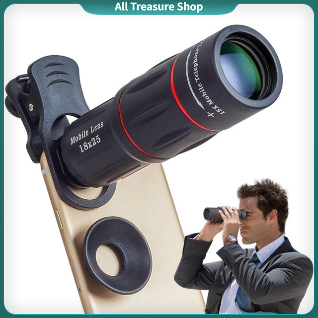 Apexel 18x25 HD Mobile Phone Zoom Lens