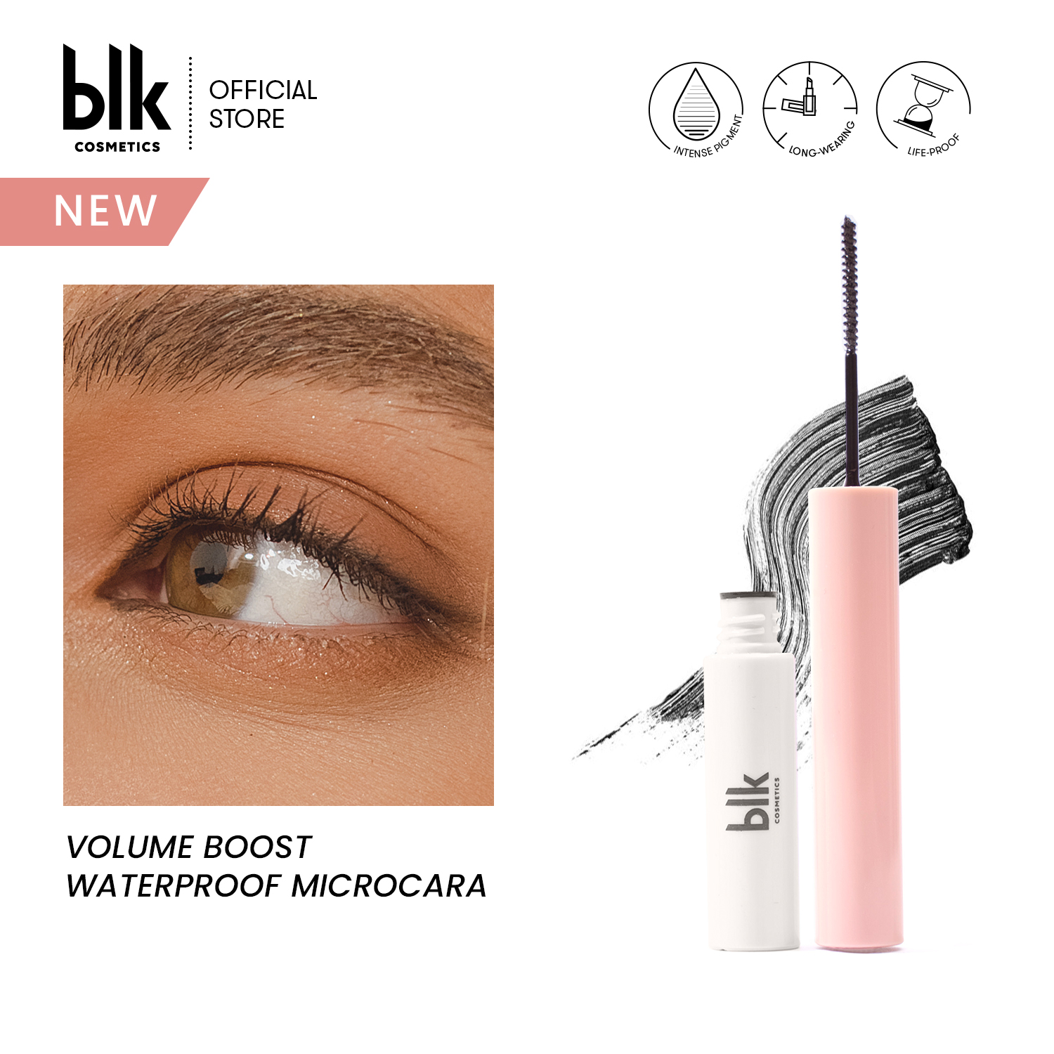 Discount on BLK Cosmetics  shoes - SKU: blk cosmetics daydream waterproof volumizing microcara