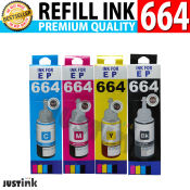 Compatible 664 T664 Refill Ink for Epson Printers, 100ml