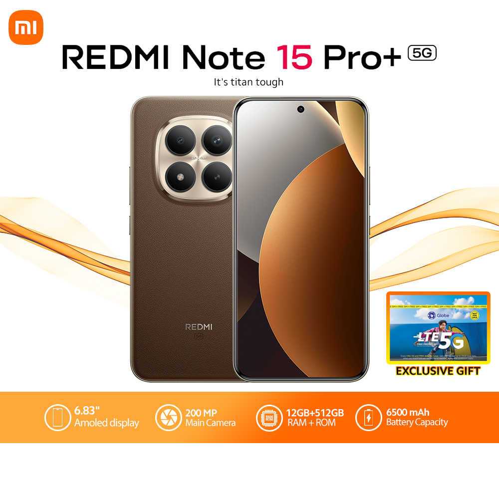 Redmi Note 15 Pro Plus 5G 6500mAh battery with 100W HyperCharge 200MP ultimate-clarity camera Snapdragon 7s Gen 4