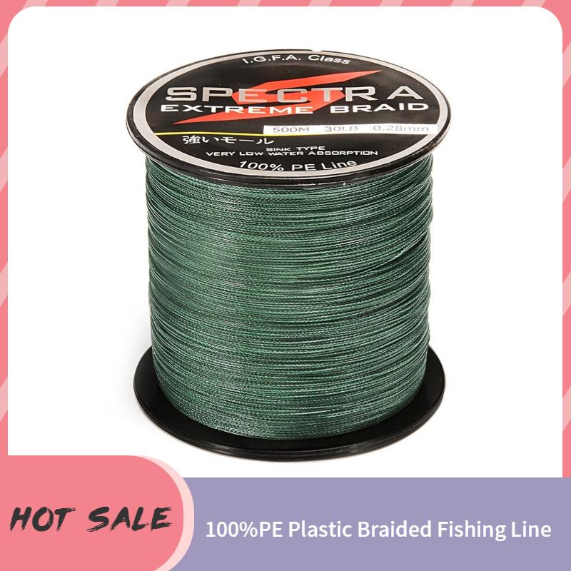 F Fityle 100m Roll Line Braid Monofilament Nylon Casting Fishing Line Invisible in The Water 