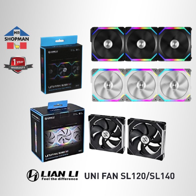 沸騰ブラドン Lian-Li UNI FAN SL120 V2 BK Single Pack SL120-1B