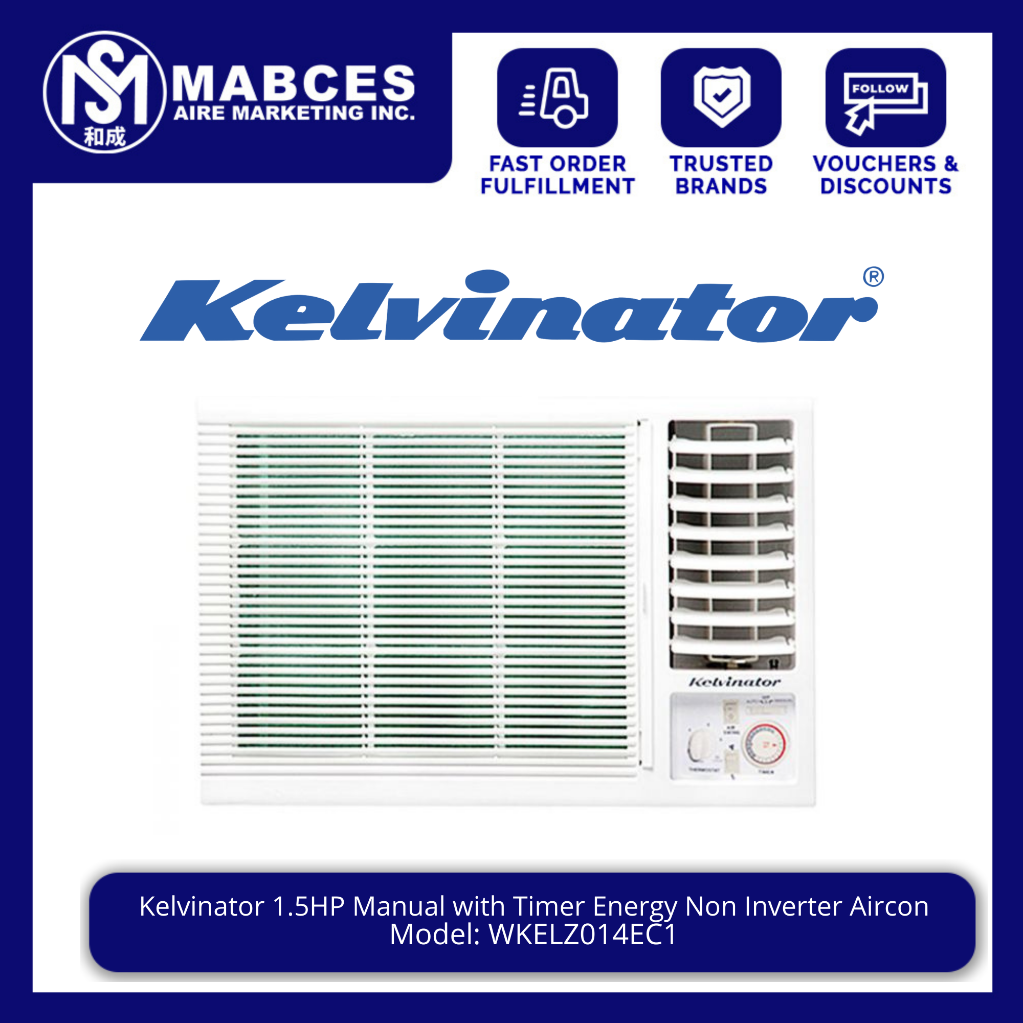 kelvinator aircon 0.75 hp