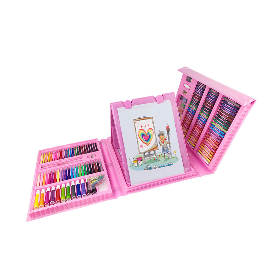 Art Supplies Girls Art Set Case - 150 pcs Art Supplies Coloring Set for  Ages 3-6 Artist Drawing Kits for Girls Boys School Projects | Art Painting