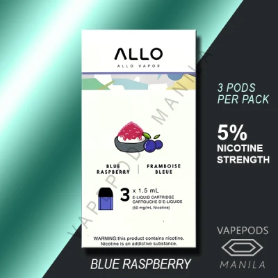 Allo Pods 50mg / 5% Nic Level - 3pcs per pack - For Allo Vape Devices only (1)