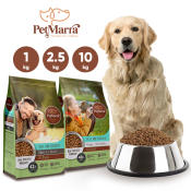 PetMarra Dog & Puppy Dry Food - All Breeds, Various Sizes