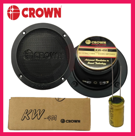 Crown KW-4M 4" 120W 8 Ohm Midrange Speaker