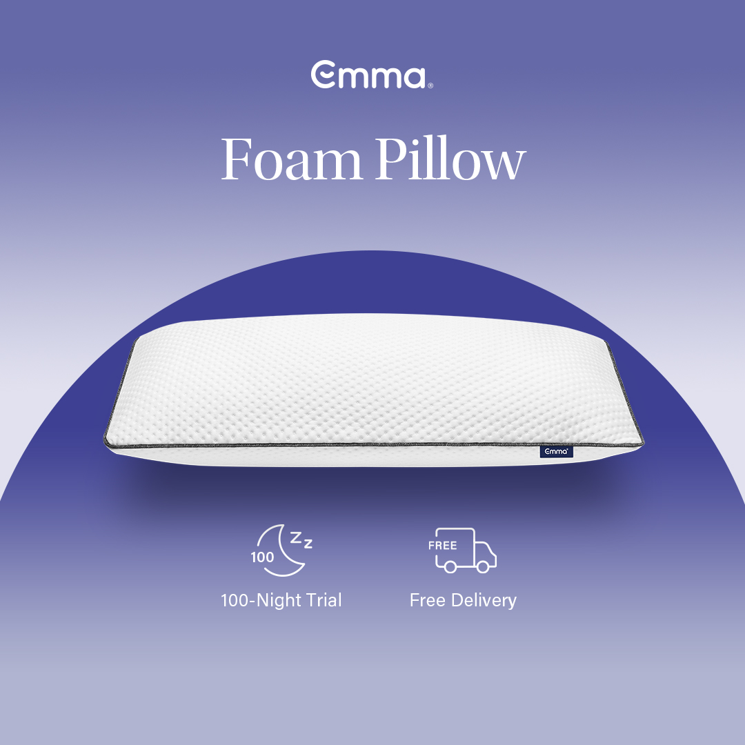 Emma Memory Foam Pillow: Buy 1, Get 1 Free