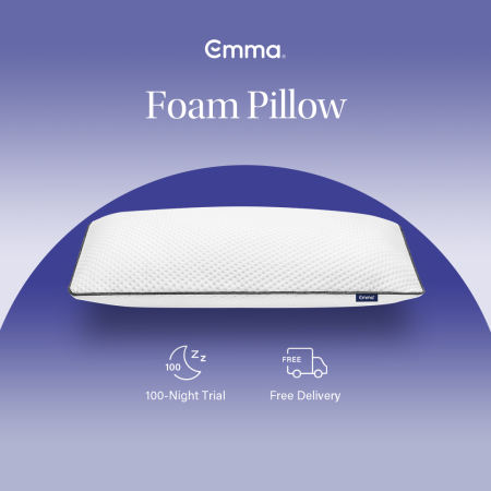 Emma Memory Foam Pillow: Buy 1, Get 1 Free