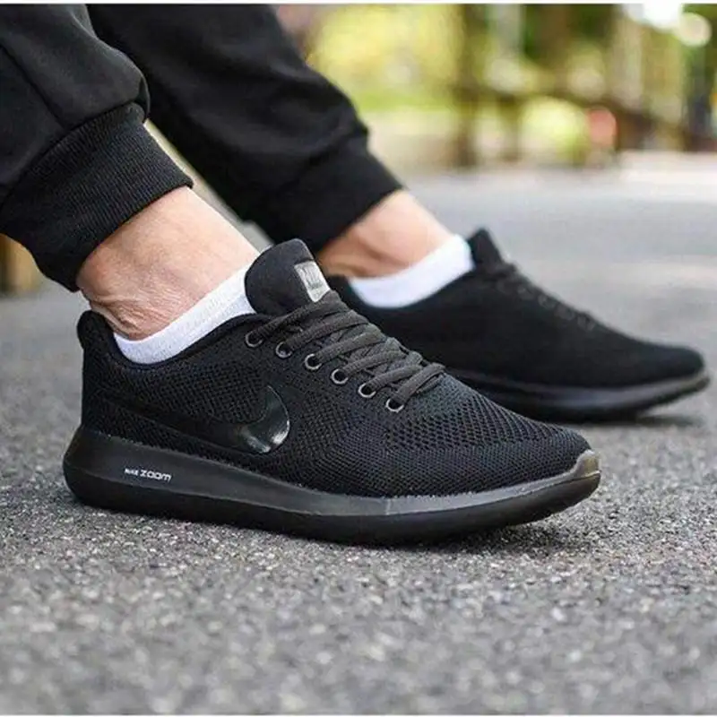 nike all black rubber shoes