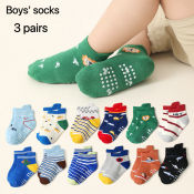 Newborn Baby Socks - 3 Pairs Randomly Selected