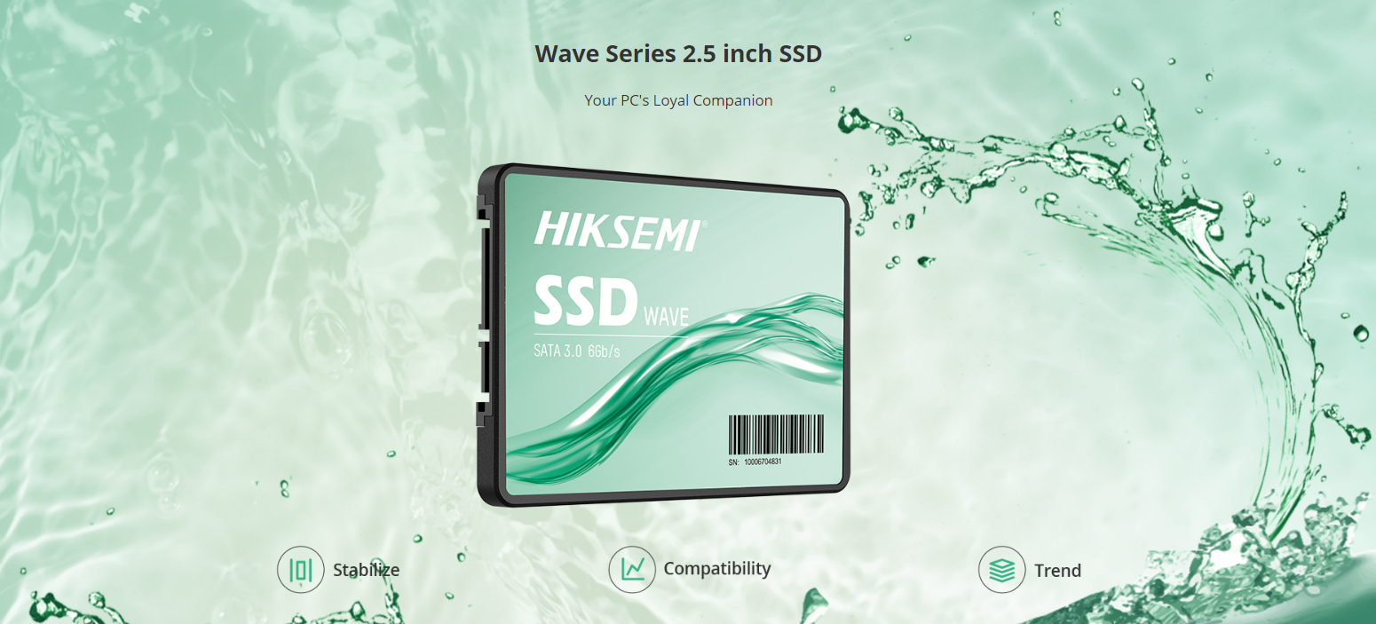 【SSD 1TB】HIKSEMI HS-SSD-WAVE(S) 2.5 SATA HIKSEMI WAVE(S) SATAIII SSD Hard Disk Drive 1TB 512GB 256GB