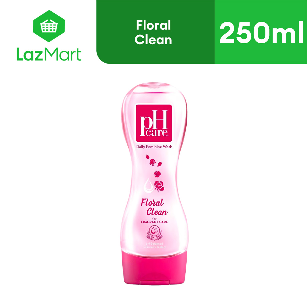 pH Care Daily Feminine Wash Floral Clean 250mL 250Ml Regular