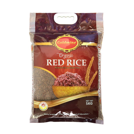 Goldmine Organic Red Rice 5KG