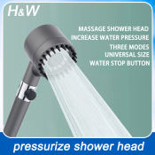 H&W Shower Filter - Powerful Pressurized Spray Nozzle