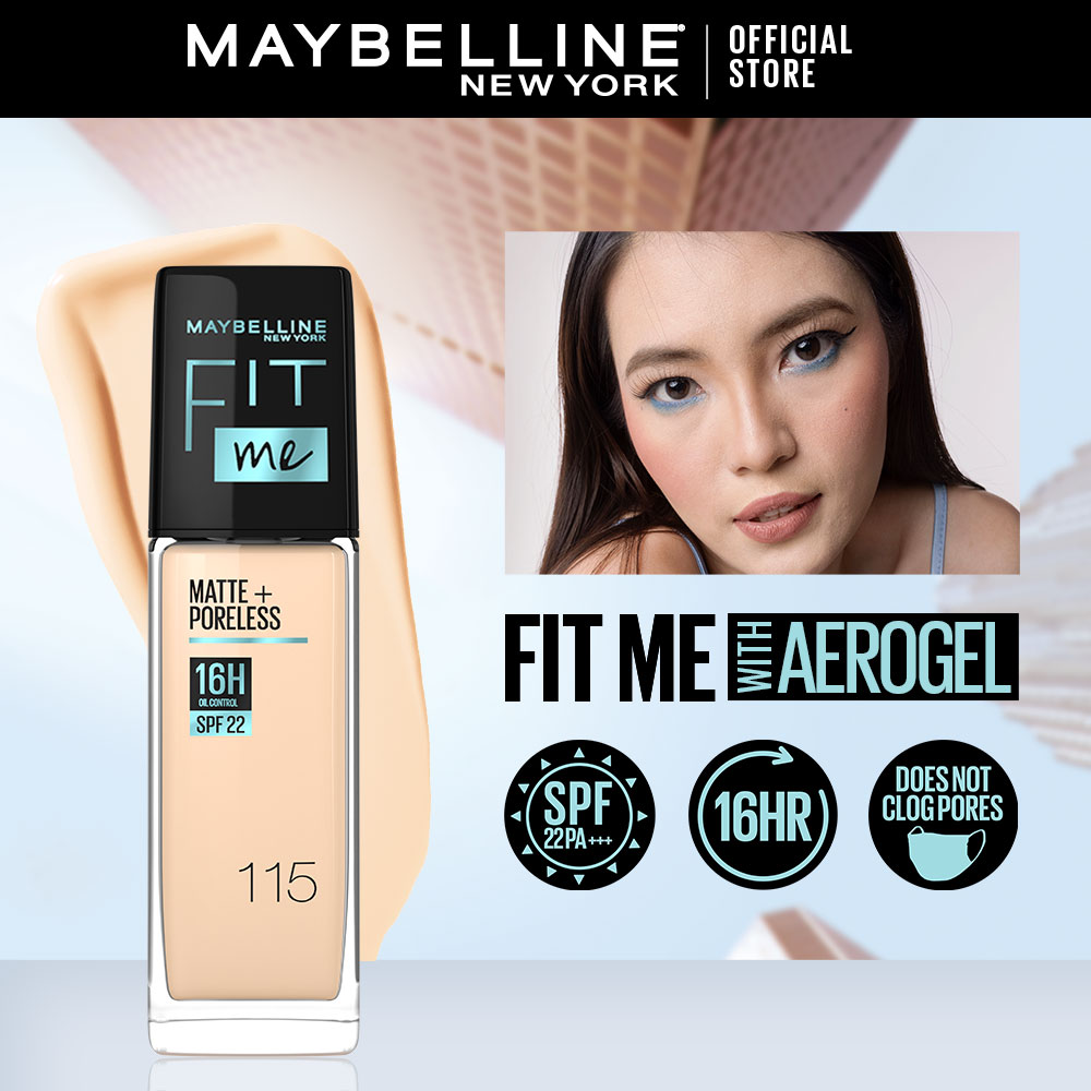 Maybelline Fit Me Retouch Set - Fit Me Compact Powder + Fit Me Concealer -  Powder, Concealer, Natural Finish, Oil Control