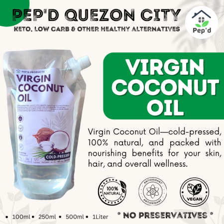 Export Quality Organic Virgin Coconut Oil (100ml-1L)