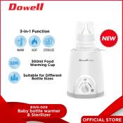 Dowell BWS-009 3-in-1 Single Baby Bottle Warmer & Sterilizer
