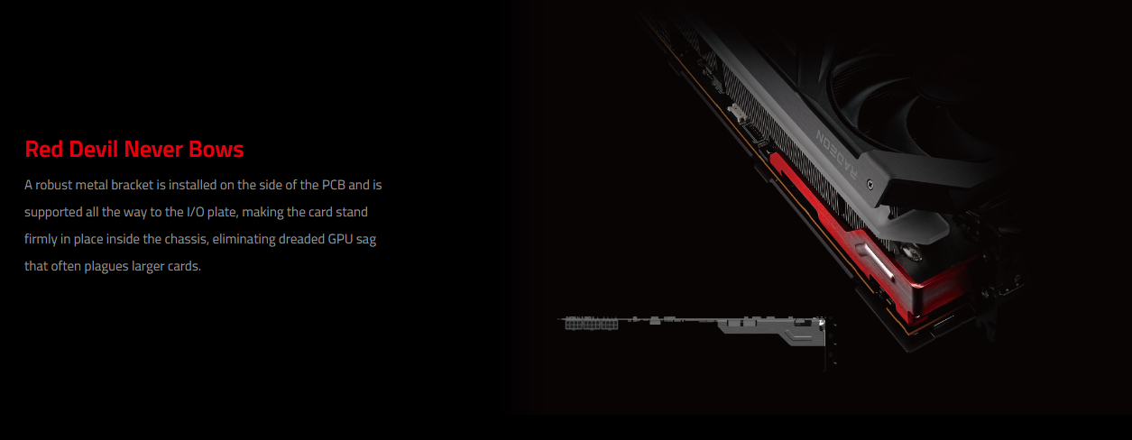 PowerColor RED DEVIL Radeon RX 7900 XTX 24GB GDDR6 PCI Express 4.0 ATX 7900XTX Video Card RX7900XTX 24G-E/OC/LIMITED - RX7900XTX 24G-E-OC [Limited Edition]