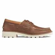 Women's Authentic Original Lug Boat Galway Boat Shoe - Tan