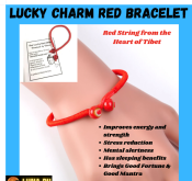 Lucky Charm Red String Bracelet