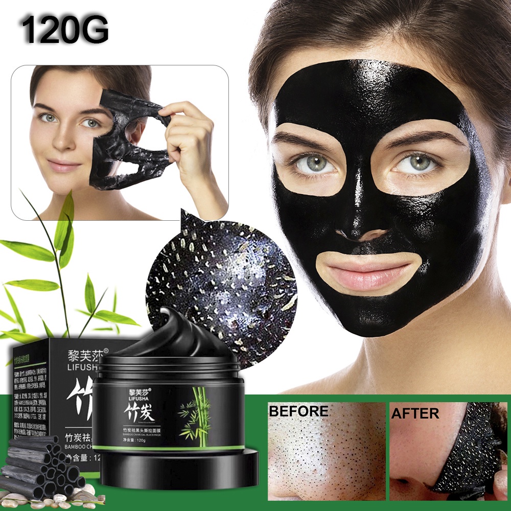 LIFUSHA Charcoal Blackhead Remover Nose Strip Face Mask