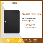Seagate Expansion Portable Drive - 1TB/2TB USB 3.0 HDD