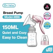 Dr.isla MB6 Adjustable Silicone Breast Pump with 150ML Bottle