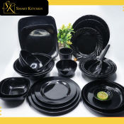 Smart Kitchen Black-C plate sets